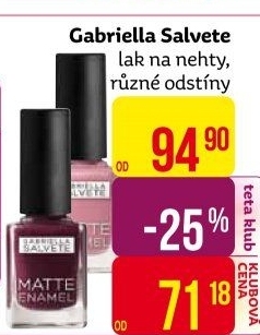 Laky na nehty Gabriella Salvete