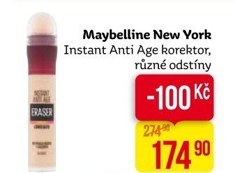 Korektor na kruhy pod očima Instant Anti-Age Eraser Eye Maybelline