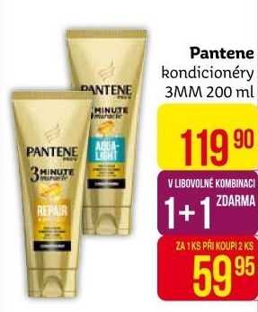 Balzám na vlasy 3 Minute Miracle Pantene