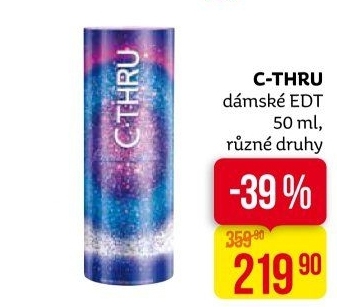Toaletní voda dámská C-Thru