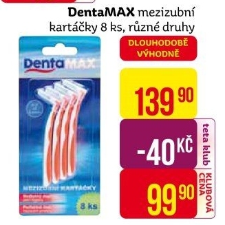 Mezizubní kartáčky Dentamax