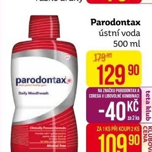 Ústní voda Parodontax