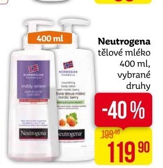 Tělové mléko Neutrogena