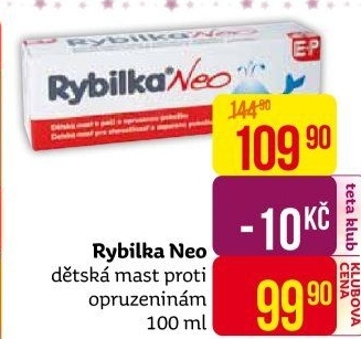 Mast na opruzeniny dětská Rybilka Neo