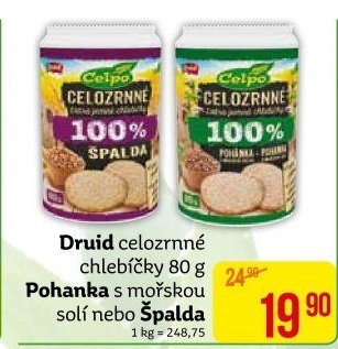 Pufované chlebíčky Celpo Druid