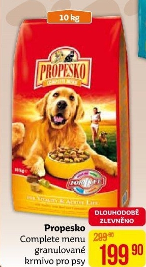 Granule pro psy Propesko