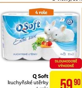 Utěrky kuchyňské Q Soft