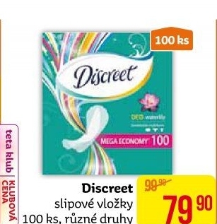 Vložky dámské slipové Discreet
