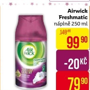 Osvěžovač vzduchu Freshmatic Air Wick - náplň
