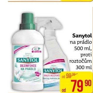 Dezinfekční čistič na prádlo Sanytol