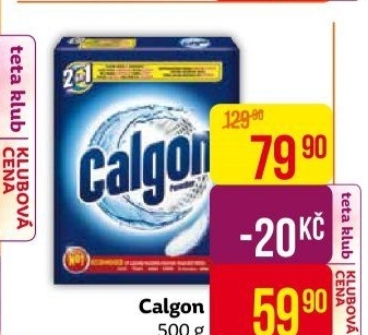 Změkčovač vody Calgon