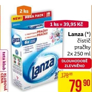 Čistič pračky Lanza