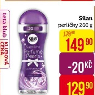 Vonné perličky do pračky Silan