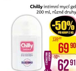 Intimní gel Intima Chilly