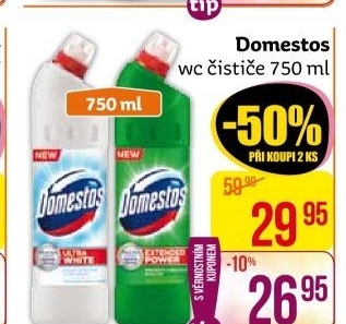 Čistič WC gelový Domestos