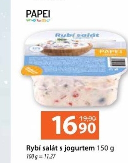 Rybí salát s jogurtem Lahůdky Papei