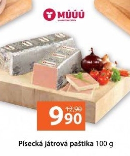 Paštika játrová písecká Maso uzeniny Písek