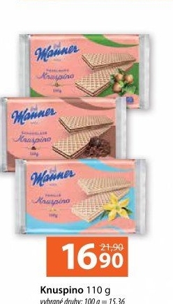 Oplatky Knuspino Manner
