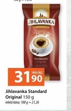 Mletá káva Standard Jihlavanka