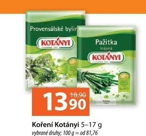 Koření Kotányi
