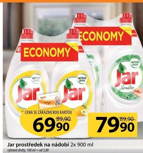 Prostředek na nádobí Jar