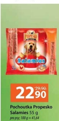Pamlsky pro psy Salamies Propesko