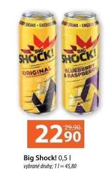 Energetický nápoj Big Shock