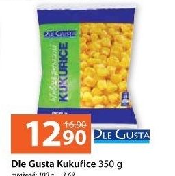 Kukuřice mražená Dle Gusta