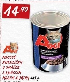 Konzerva pro kočky Axi