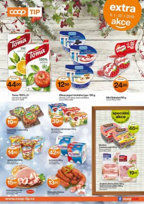 akční leták COOP 9.1.2019-22.1.2019