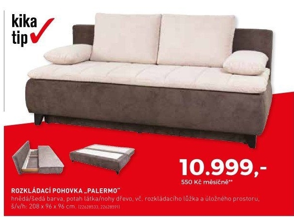 Rozkládací pohovka Palermo