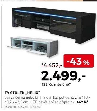 TV stolek Helix