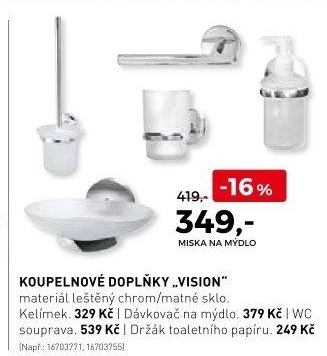 Koupelnové doplňky Vision