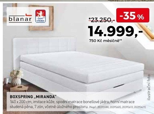 Boxspring Miranda