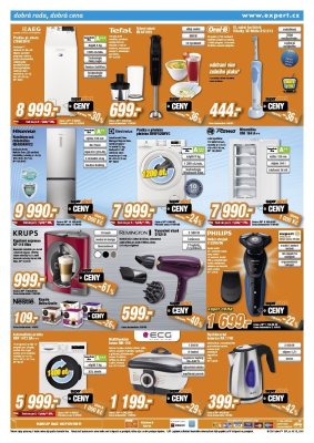 akční leták Expert elektro 10.1.2019-16.1.2019