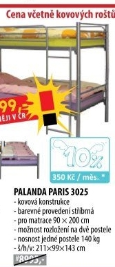 Palanda PARIS kov