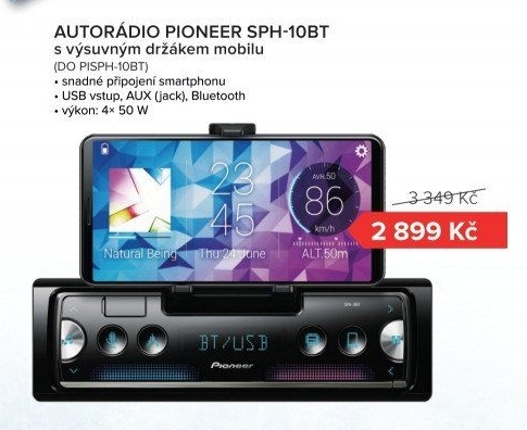Autorádio Pioneer SPH-10BT