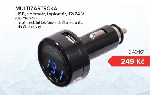USB autonabíječka