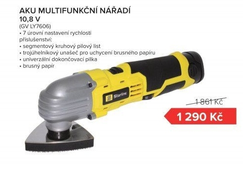 Aku multifunkční nářadí Starline