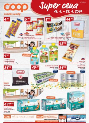 akční leták COOP 16.1.2019-22.1.2019