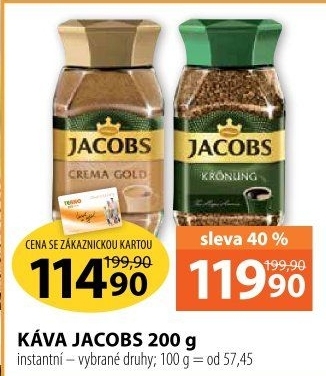 Instantní kávy Jacobs