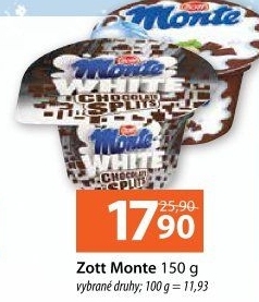 Dezert Monte Zott