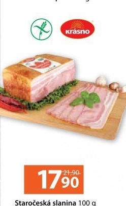 Staročeská slanina Krásno