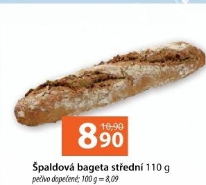 Bageta špaldová