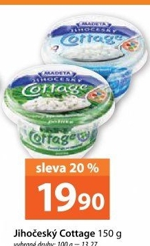Sýr Cottage Jihočeský Madeta