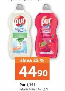 Prostředek na nádobí Pur