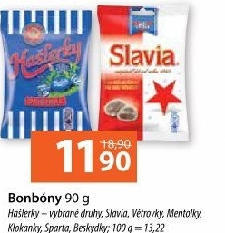 Bonbony Hašlerky Sfinx
