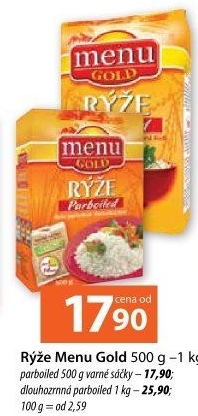 Rýže parboiled Zlaté menu