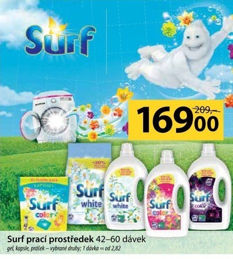 Prací gel Surf