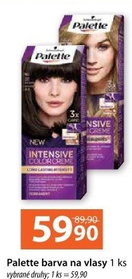 Barvy na vlasy Palette Schwarzkopf